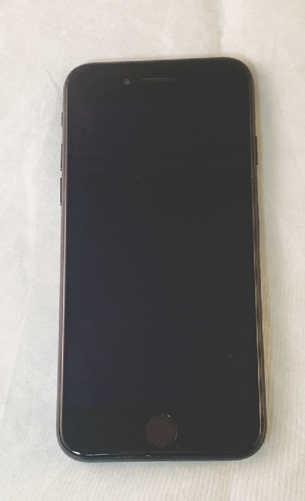 iPhone after the replacement screen was fitted