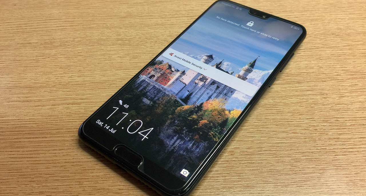 Huawei smartphone used for an Apple-to-Android comparison
